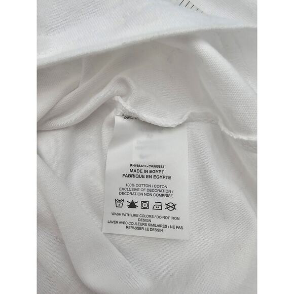 Nike Essential Tee Girl's M White Loose Fit Long Sleeve Shirt NWT - Picture 5 of 10